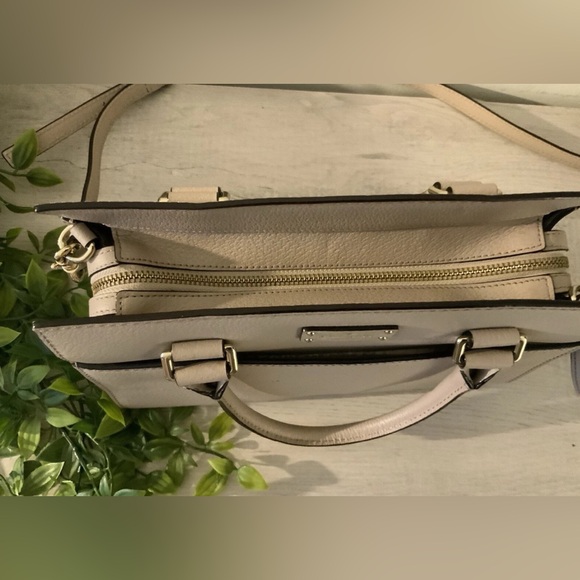 KATE SPADE GROVE STREET  CALEY TOP HANDLE CROSSBODY ALMONDINE - Picture 12 of 13